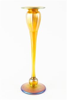 Vintage L.C. Tiffany Signed Favrile Glass Vase - Louis Comfort Tiffany