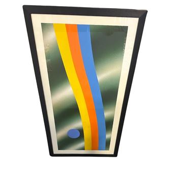 Untitled from 'Study for truth and elusion' series acrylic on paper 90cm x - Barrie Cook