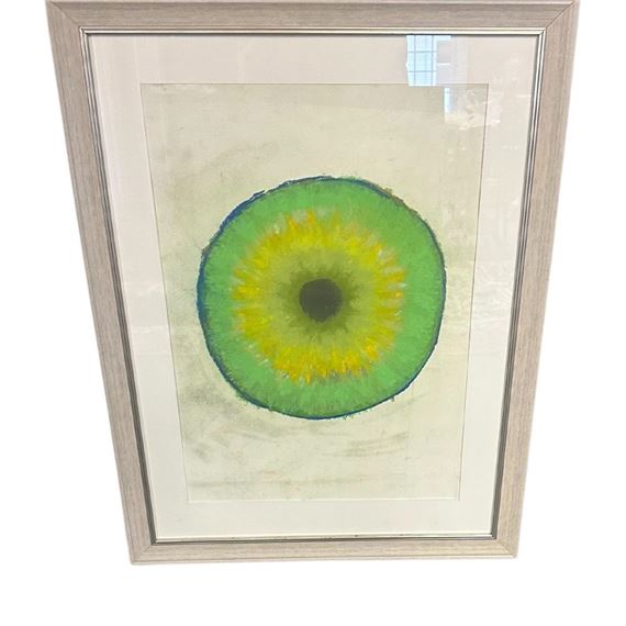 Untitled pastel on paper by Barrie Cook