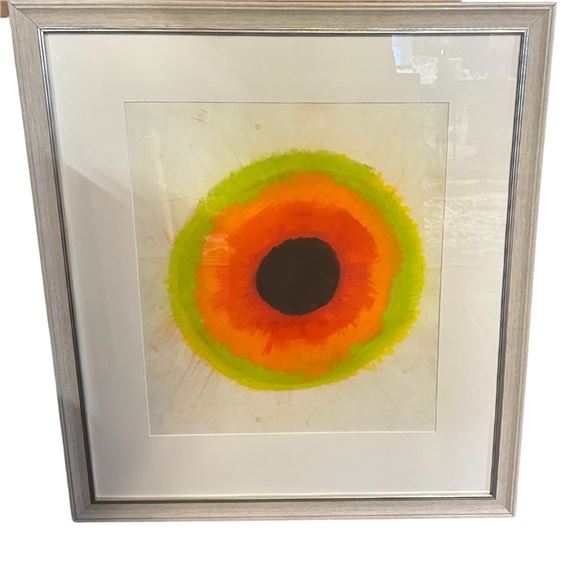 Barrie Cook (1929 - 2020) Untitled pastel on paper by Barrie Cook