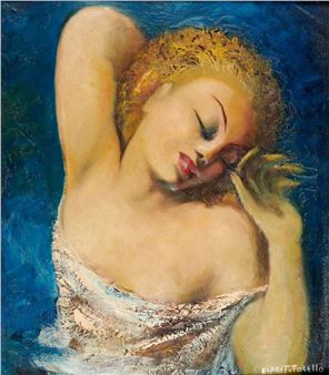 Femme alanguie - Esprit Tosello