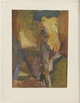 Nu féminin de dos, 1944 - Dinu Grigoresco