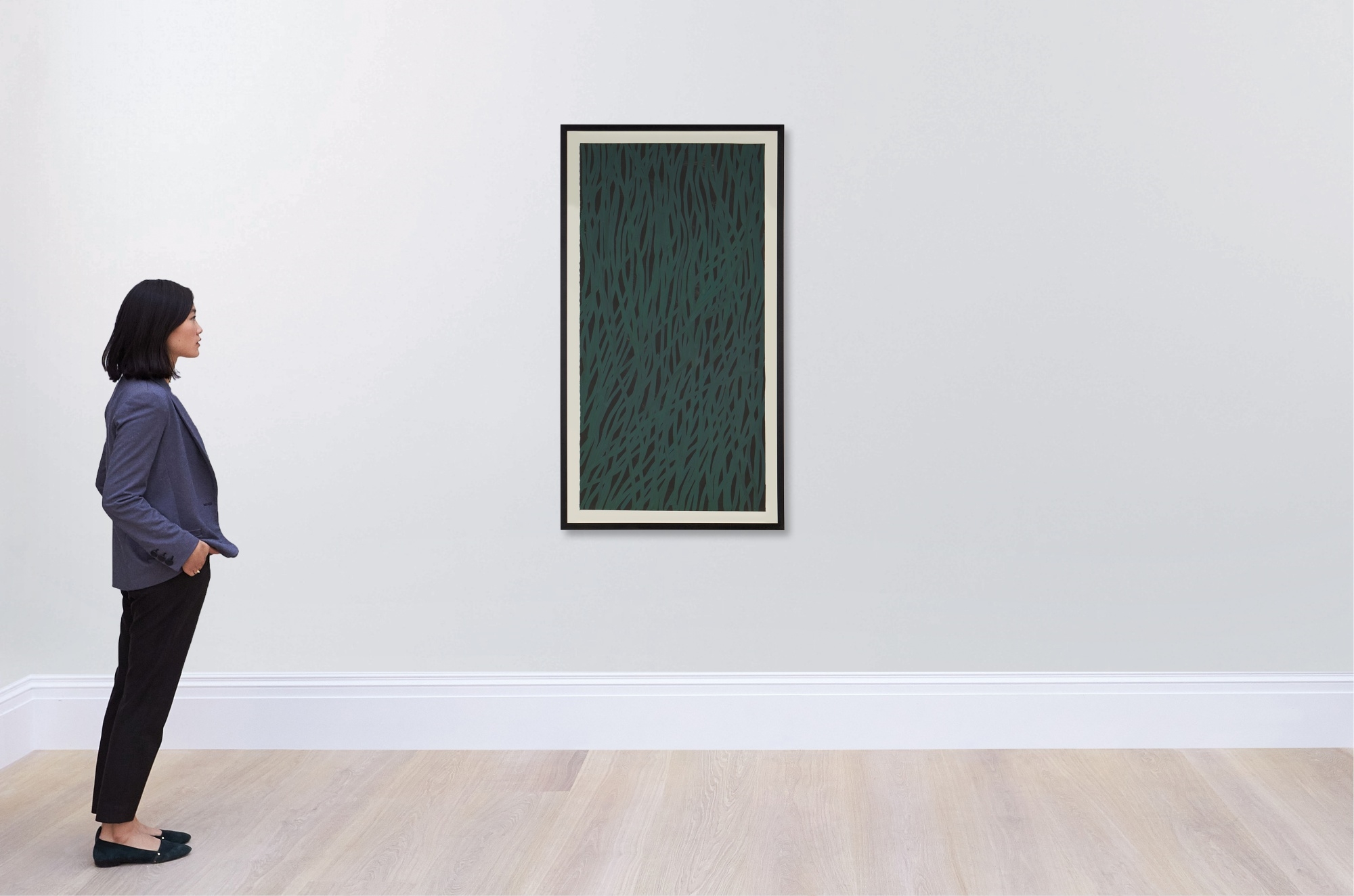 Artwork by Sol LeWitt, Untitled, Made of gouache on paper