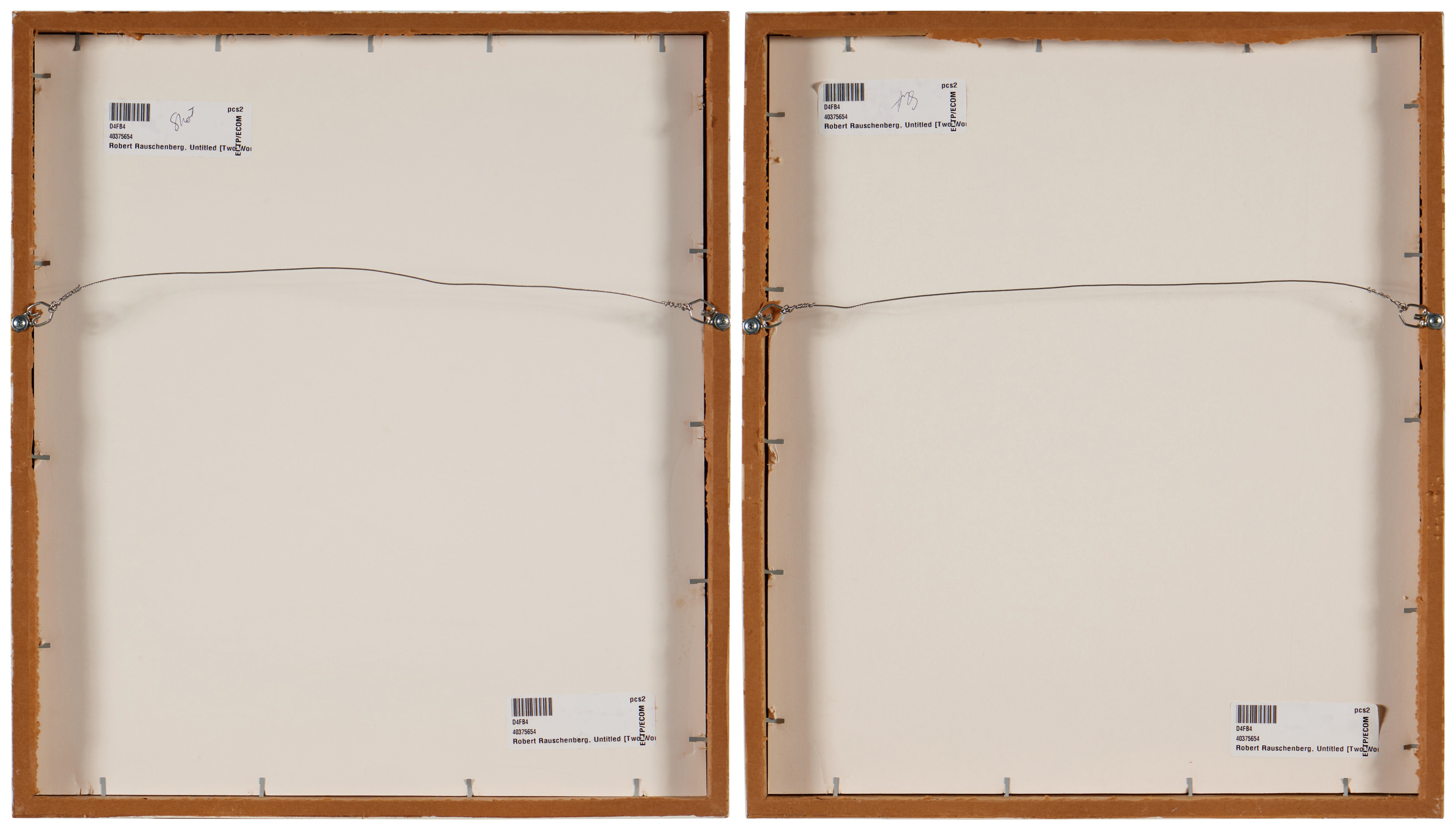 Artwork by Robert Rauschenberg, i. April, Made of paper
