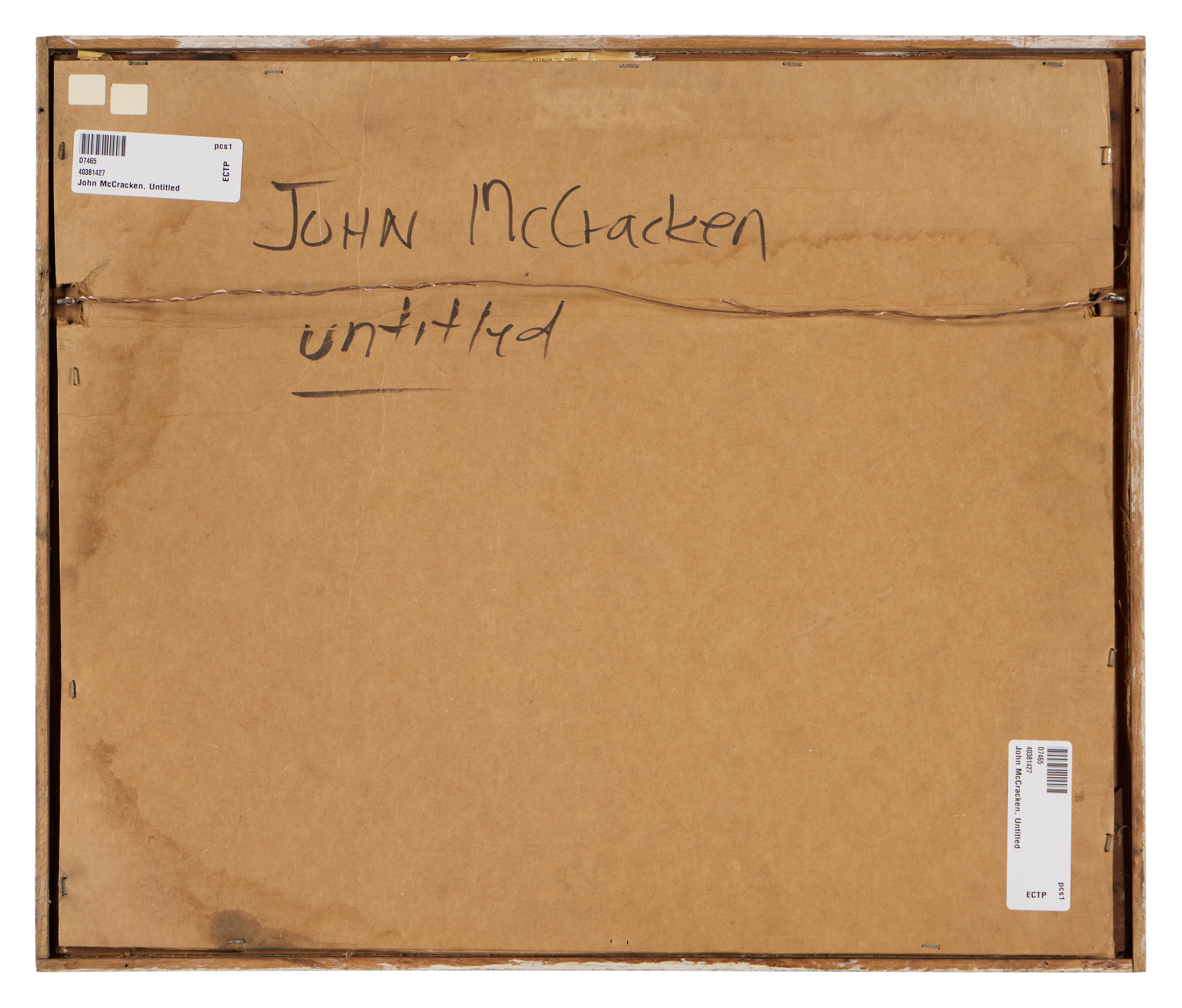 John McCracken | Untitled (1963) | MutualArt