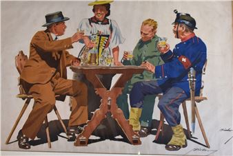 Fröhliches Zechen - Armin Bieber