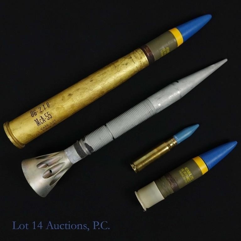 Large | Large Inert Dummy Rounds Shells (12 | MutualArt
