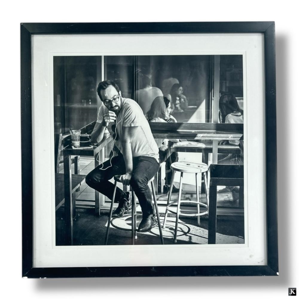 Andy Marx | Andy Marx Black & White Photographic Print Cafe | MutualArt