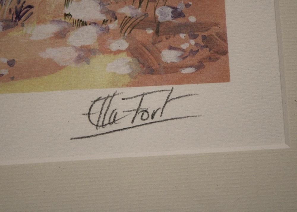 Ella Fort | Three limited edition lithographs by Ella Fort | MutualArt