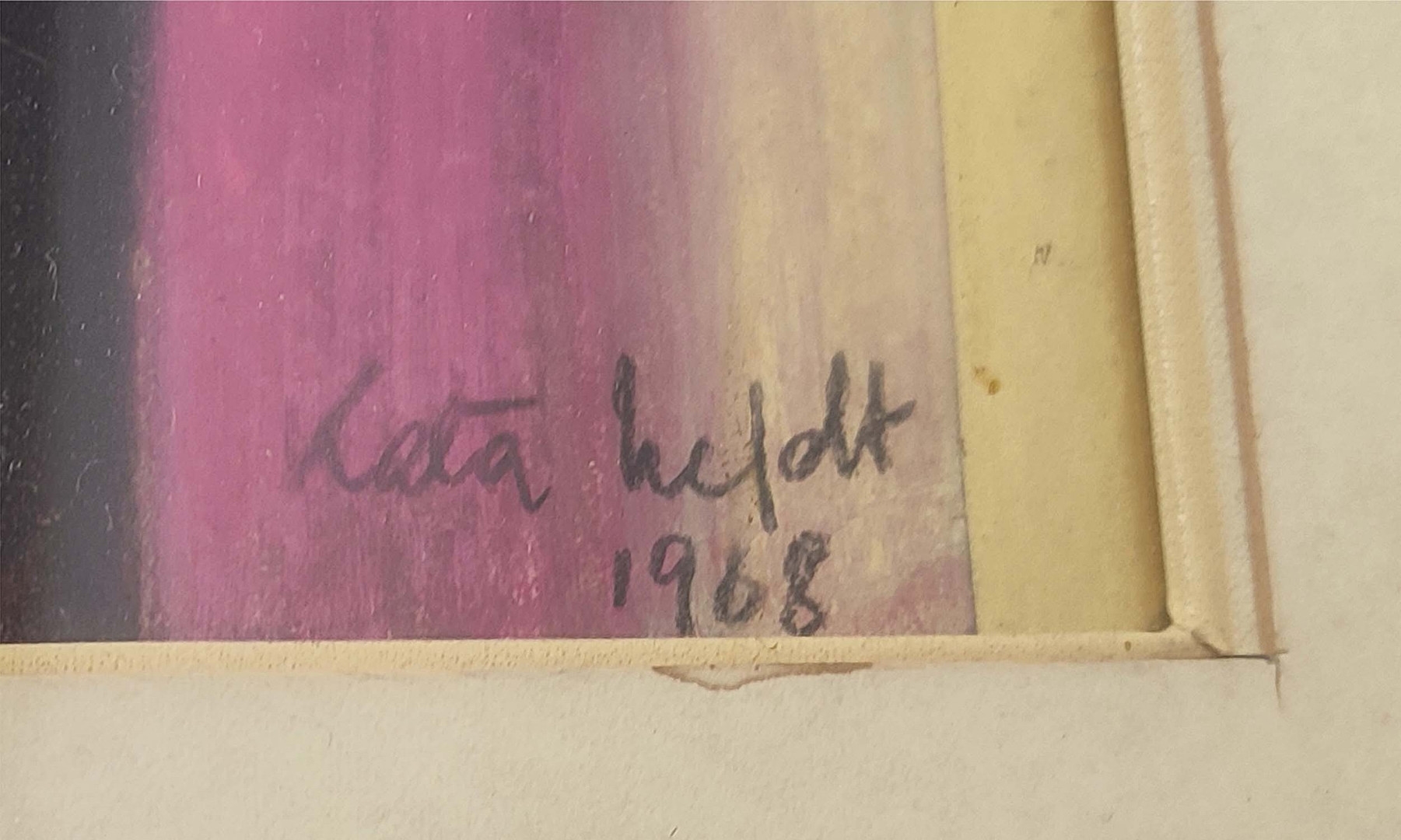 Artwork by Keta Feldt, ABSTRACT, Made of Gouache