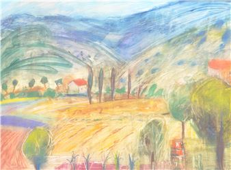 LATE 20TH CENTURY MIXED MEDIA ARTWORK - Judy Willoughby