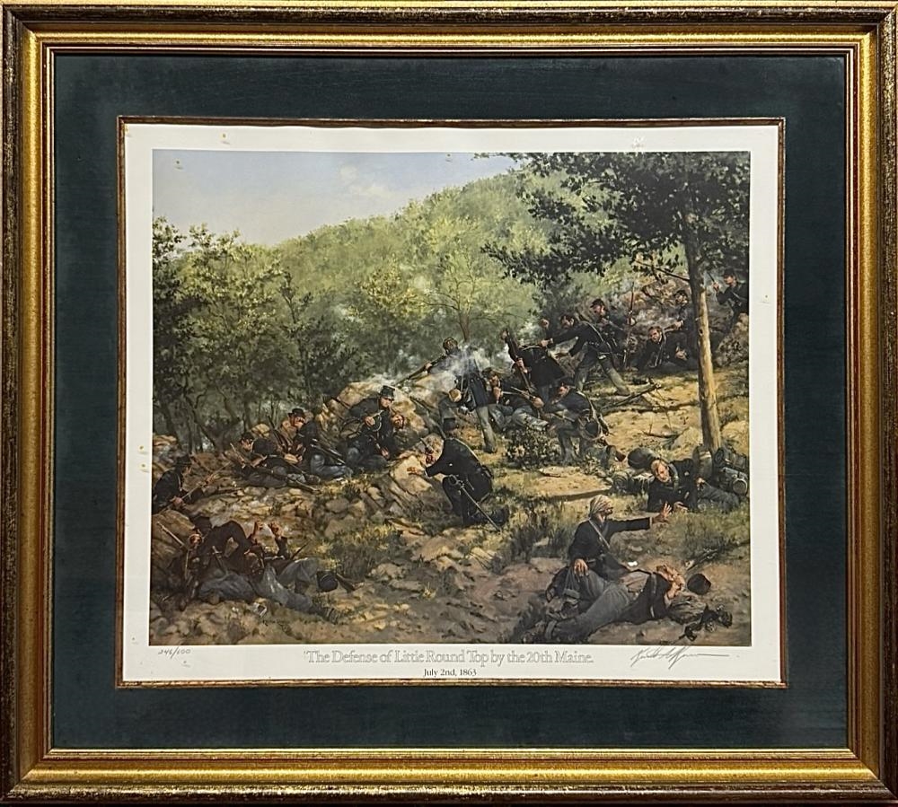 Keith Rocco | Keith Rocco- The Defense of Little Round Top by the 20th ...