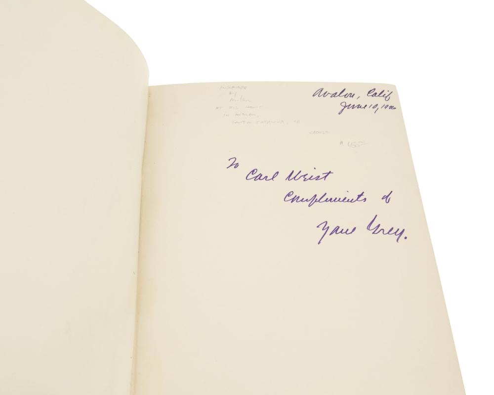 Zane Grey | Zane Grey (1872-1939 | MutualArt