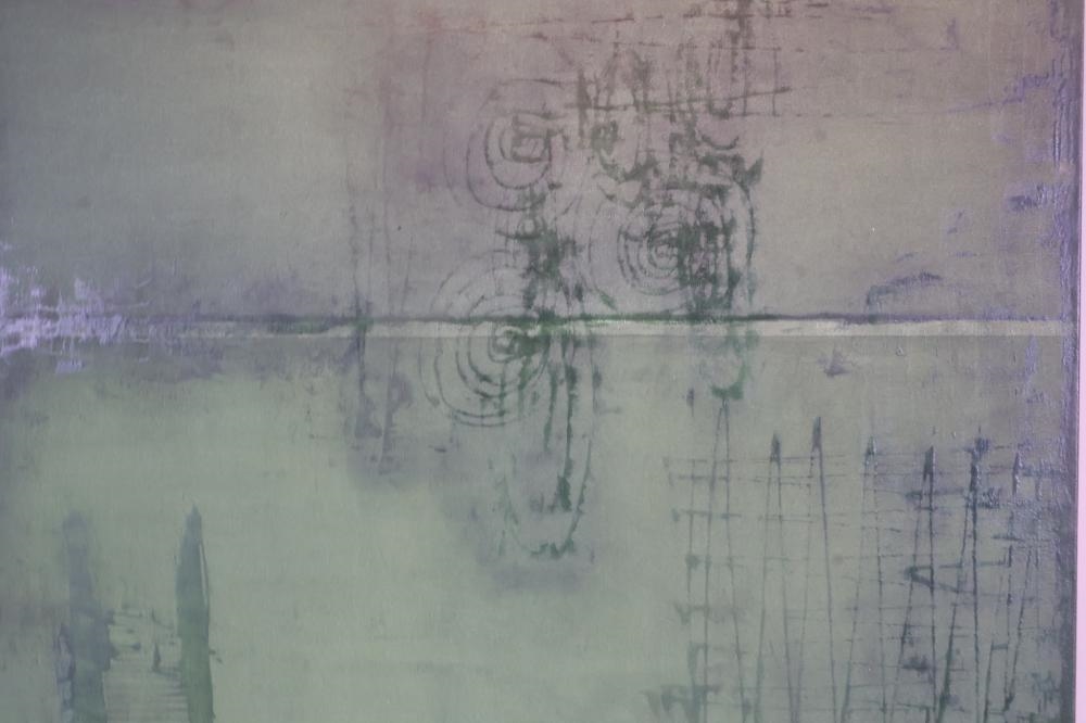 Artwork by Renata Cazzani, Abstract in Green, Made of Green
Acrylic on Canvas