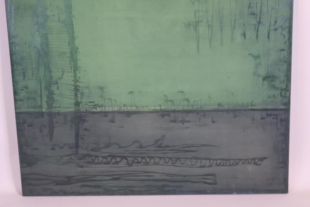 Artwork by Renata Cazzani, Abstract in Green, Made of Green
Acrylic on Canvas