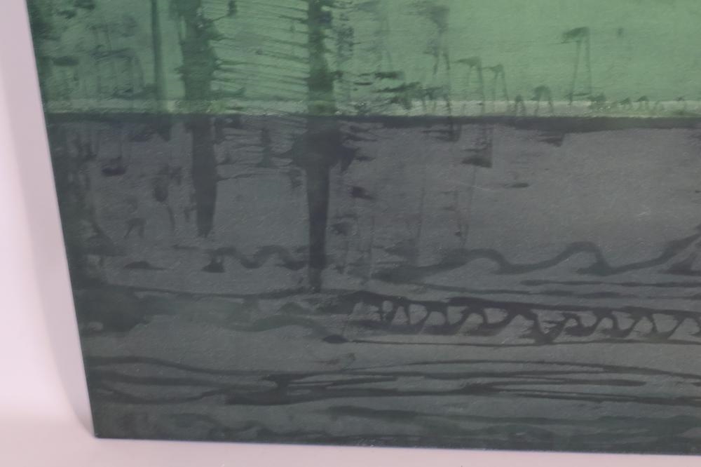 Artwork by Renata Cazzani, Abstract in Green, Made of Green
Acrylic on Canvas