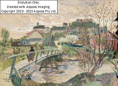 "Schloss Neulengbach" by Oskar Laske