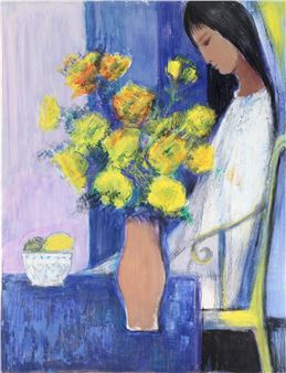 GIRL IN BLUE ROOM - José Canes