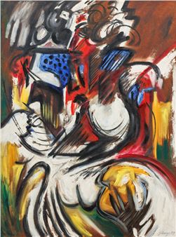 Abstract composition, 1984 - Jules Claeys