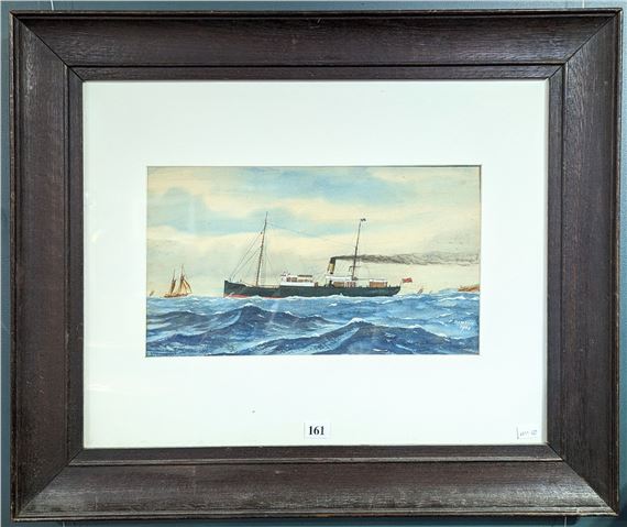 Heading Out To Sea by Frederick Dawson, 1908