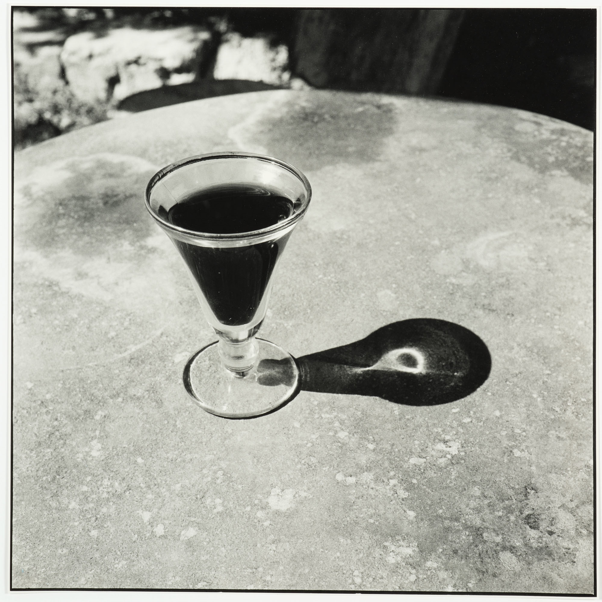 Artwork by Bill Culbert, Small Glass Pouring Light, Made of Light gelatin silver print