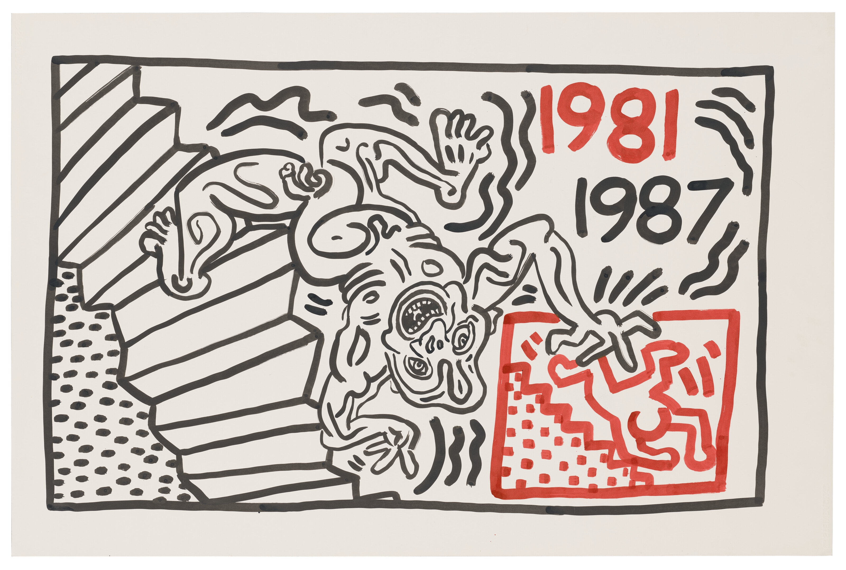 Keith Haring | Untitled (1987) | MutualArt