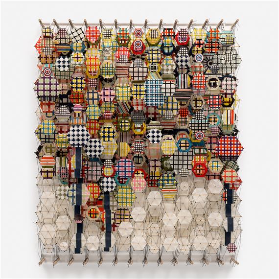 Little SST by Jacob Hashimoto, Executed in 2007