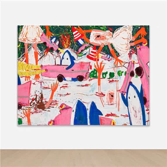 Christmas Halloween Eve by Yirui Jia, Painted in 2021