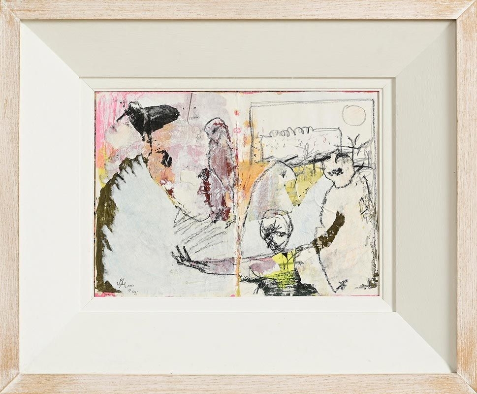 John Kingerlee | Figures in a Landscape (2000) | MutualArt