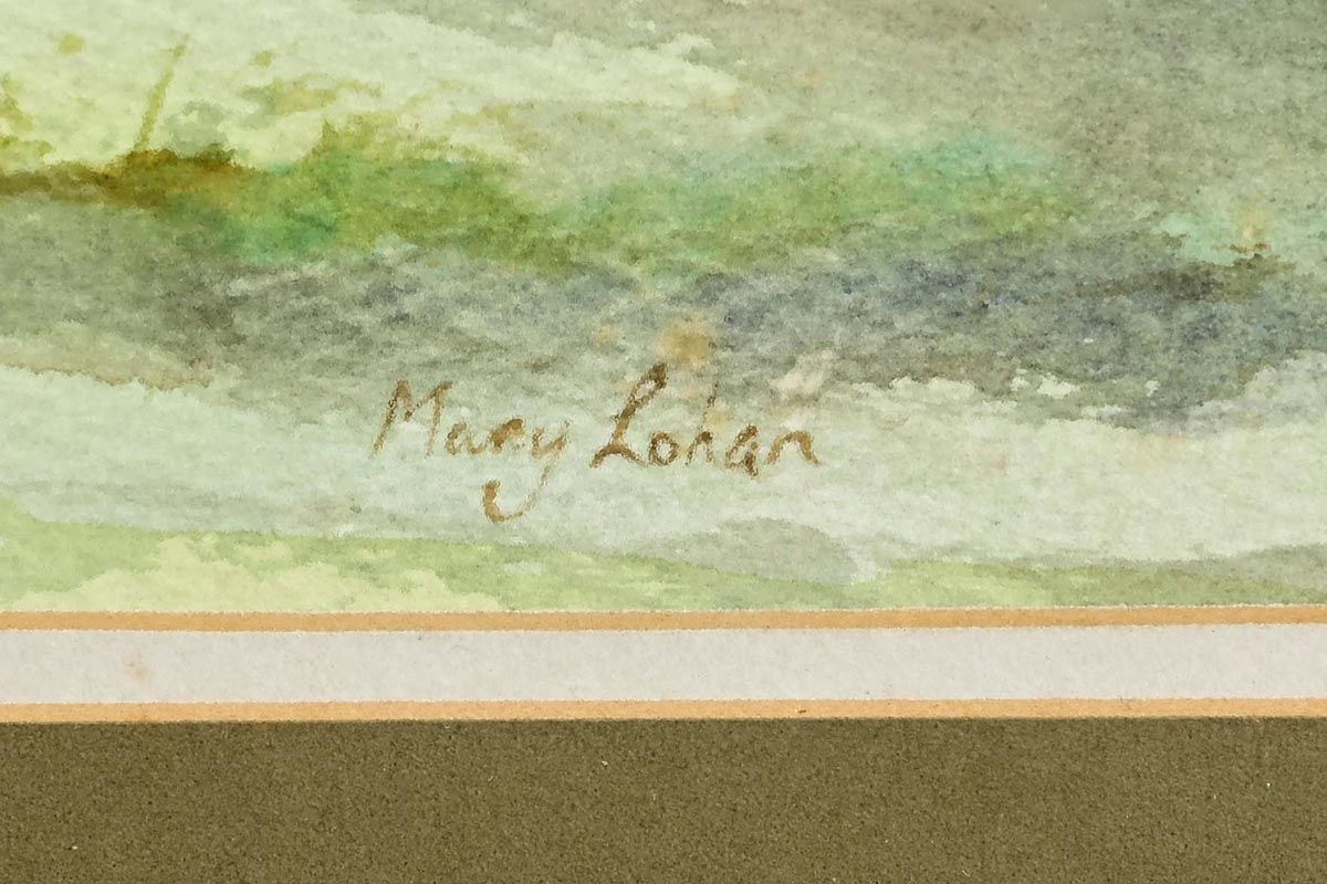 Mary Lohan Tower House Walled Garden MutualArt