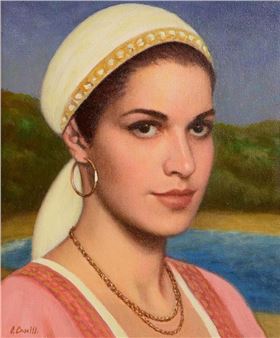 Girl with the Gold Necklace - James Cahill