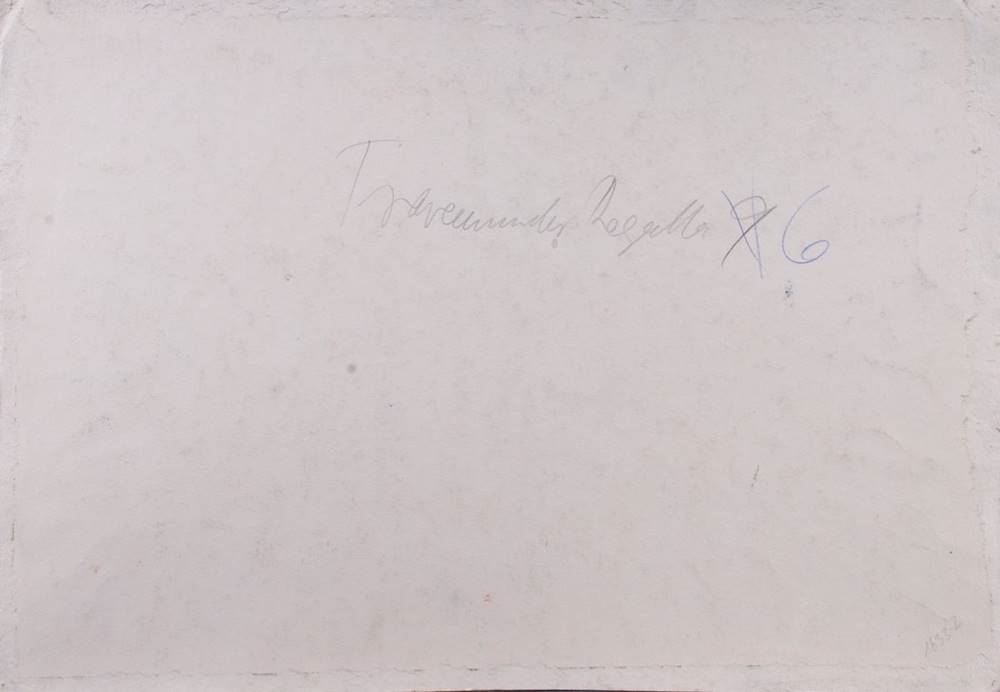 Artwork by Johann Peter Linde, Travemünder Regatta 6, Made of tempera on paper