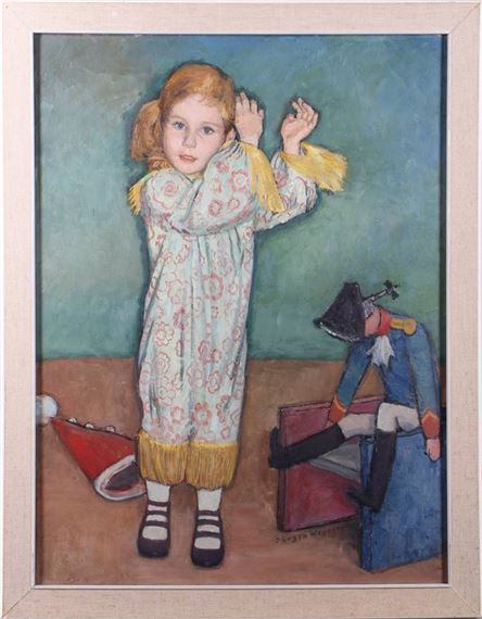 "Kind, als Pinocchio verkleidet" by Wegener Jürgen