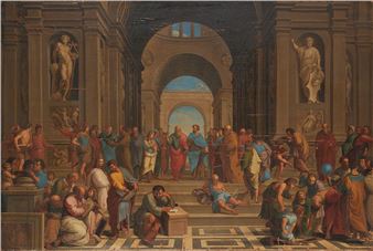 L’école d’Athènes. - French School, 19th Century