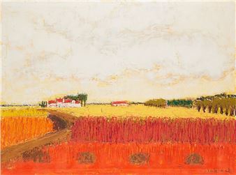 "Het rode koren" (Le maïs rouge). - Rik Slabbinck