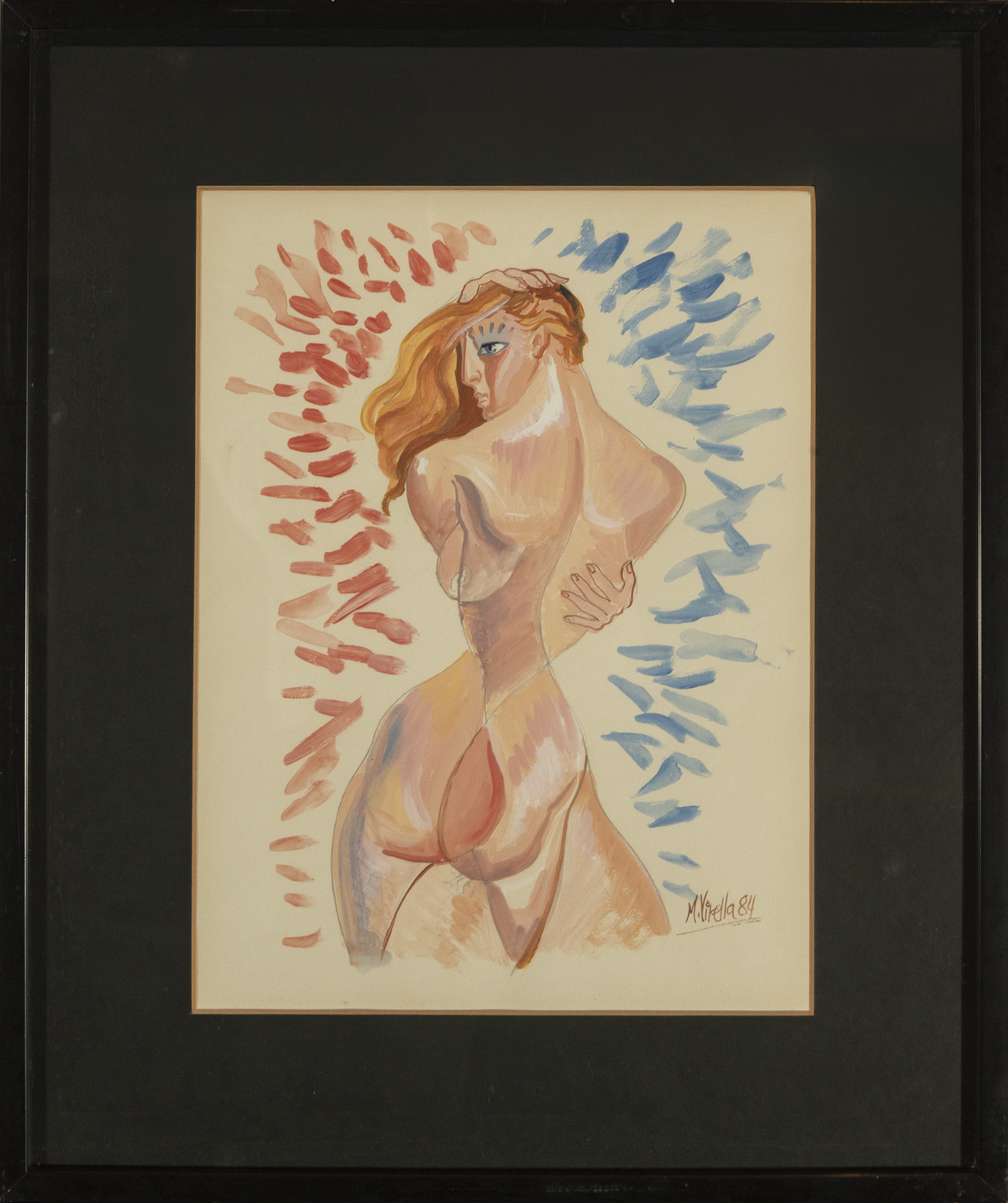 Artwork by Manuel, MANUEL VIRELLA PEÑATE (Sevilla - Cádiz, Made of Lino