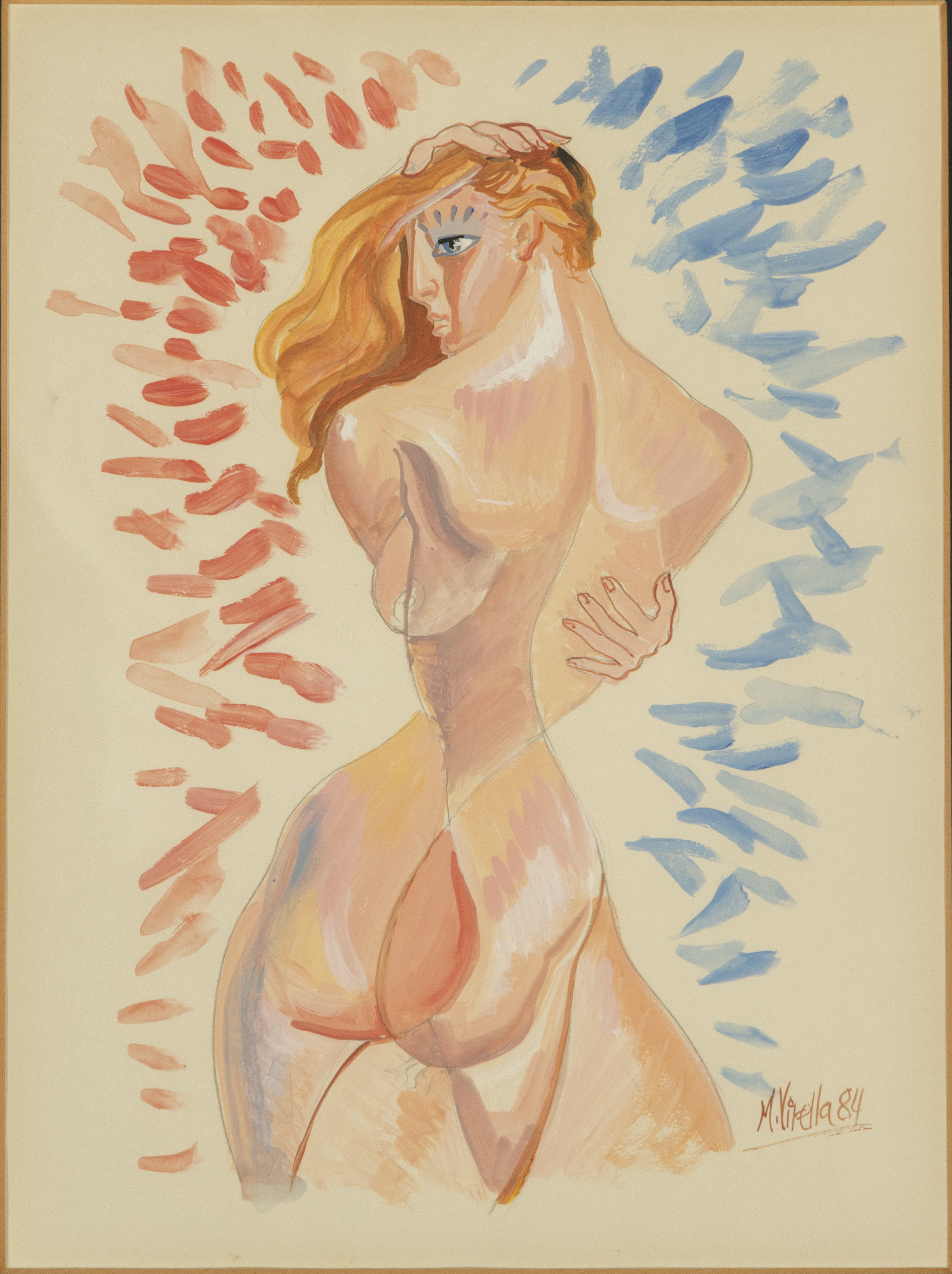 Artwork by Manuel, MANUEL VIRELLA PEÑATE (Sevilla - Cádiz, Made of Lino