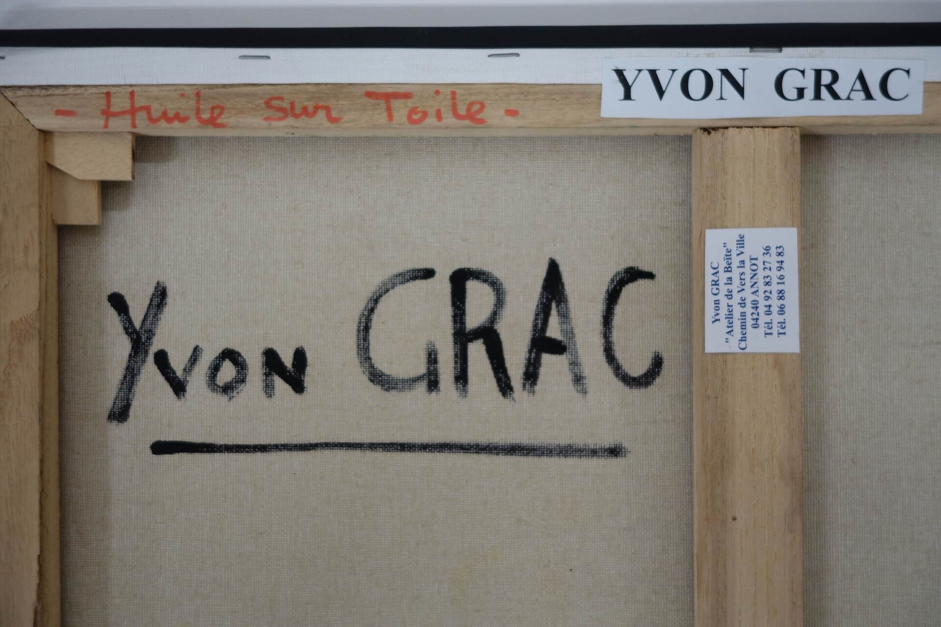 Yvon Grac | La plage du Carlton | MutualArt
