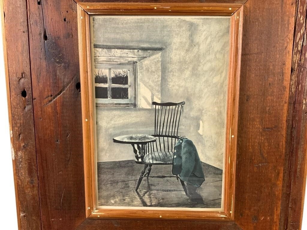 Artwork by Andrew Wyeth, Andrew Wyeth Print "Early October, Made of tempera