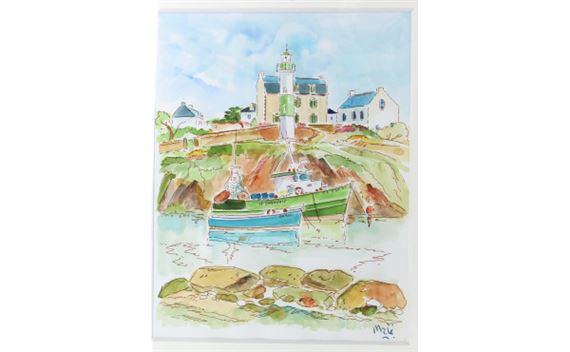 "Port de Doëlan" by Louis Mahé