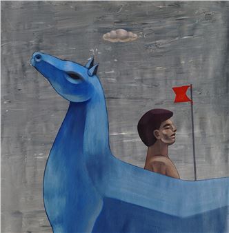 Hady Boraey: Migrants to the North - Fann A Porter, Dubai