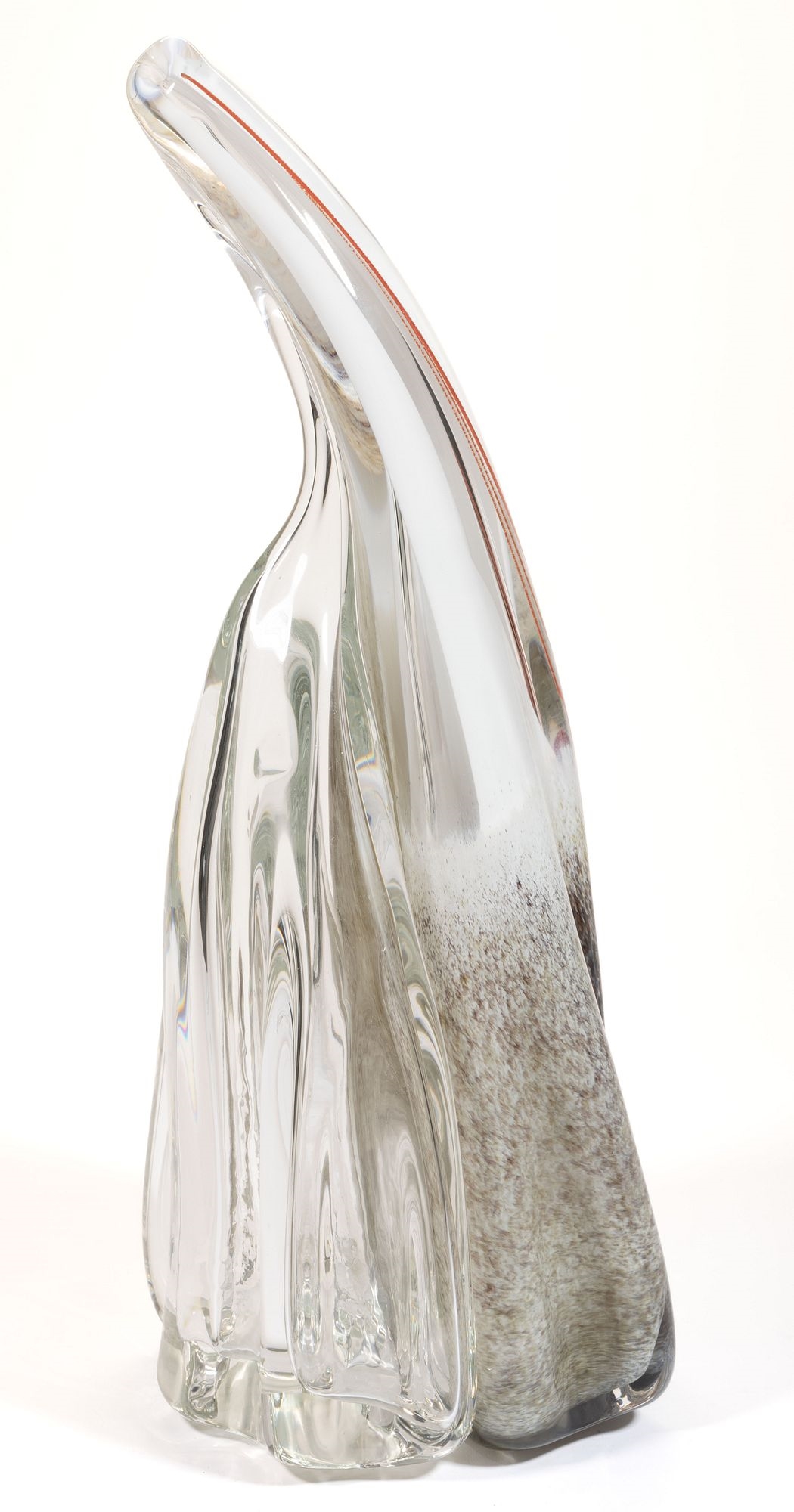 Artwork by Randi Solin, RANDI SOLIN (AMERICAN, Made of colorless glass