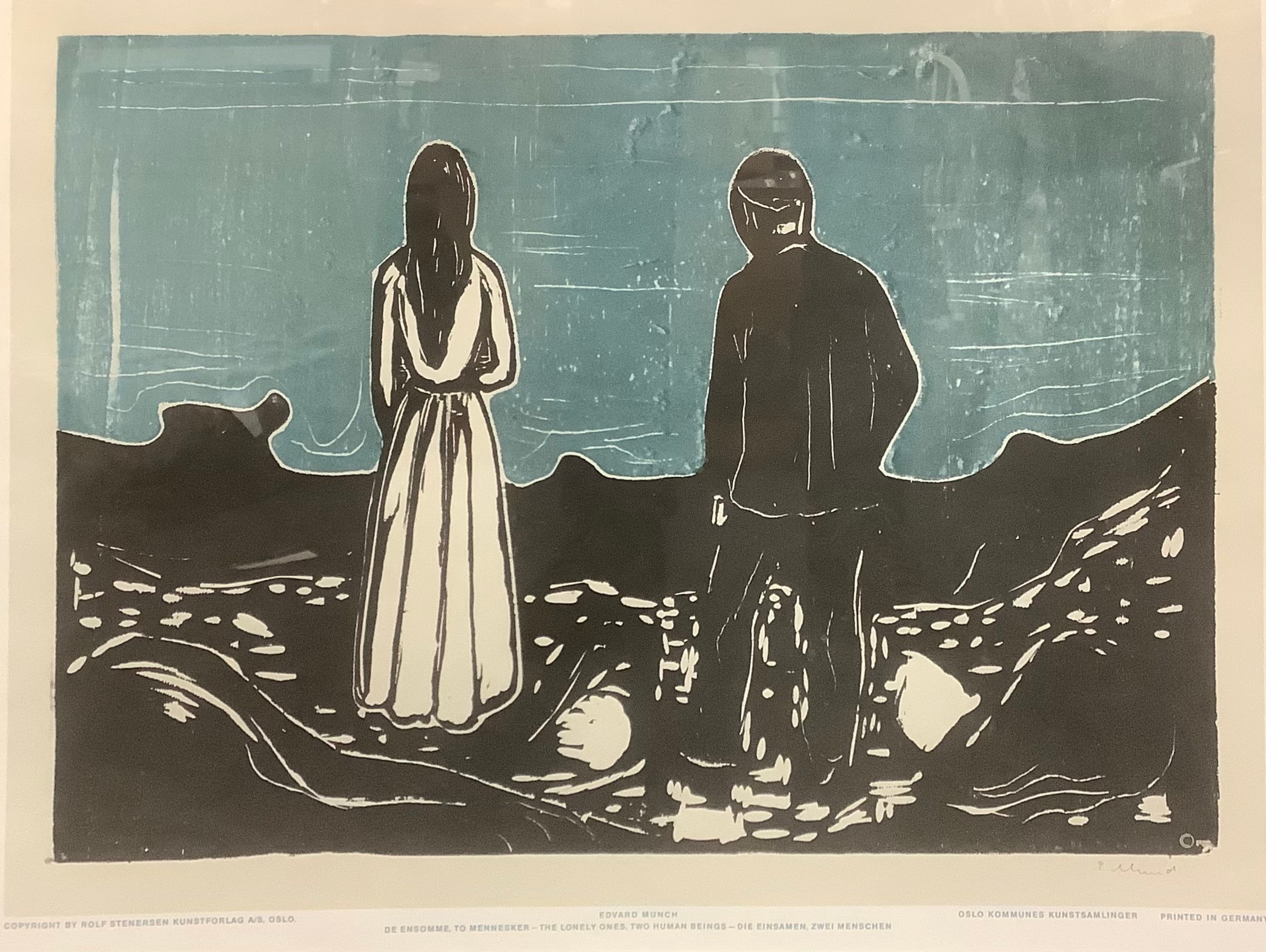 Edvard Munch | Edvard Munch (1863-1944) by and after, The Lonely Ones ...