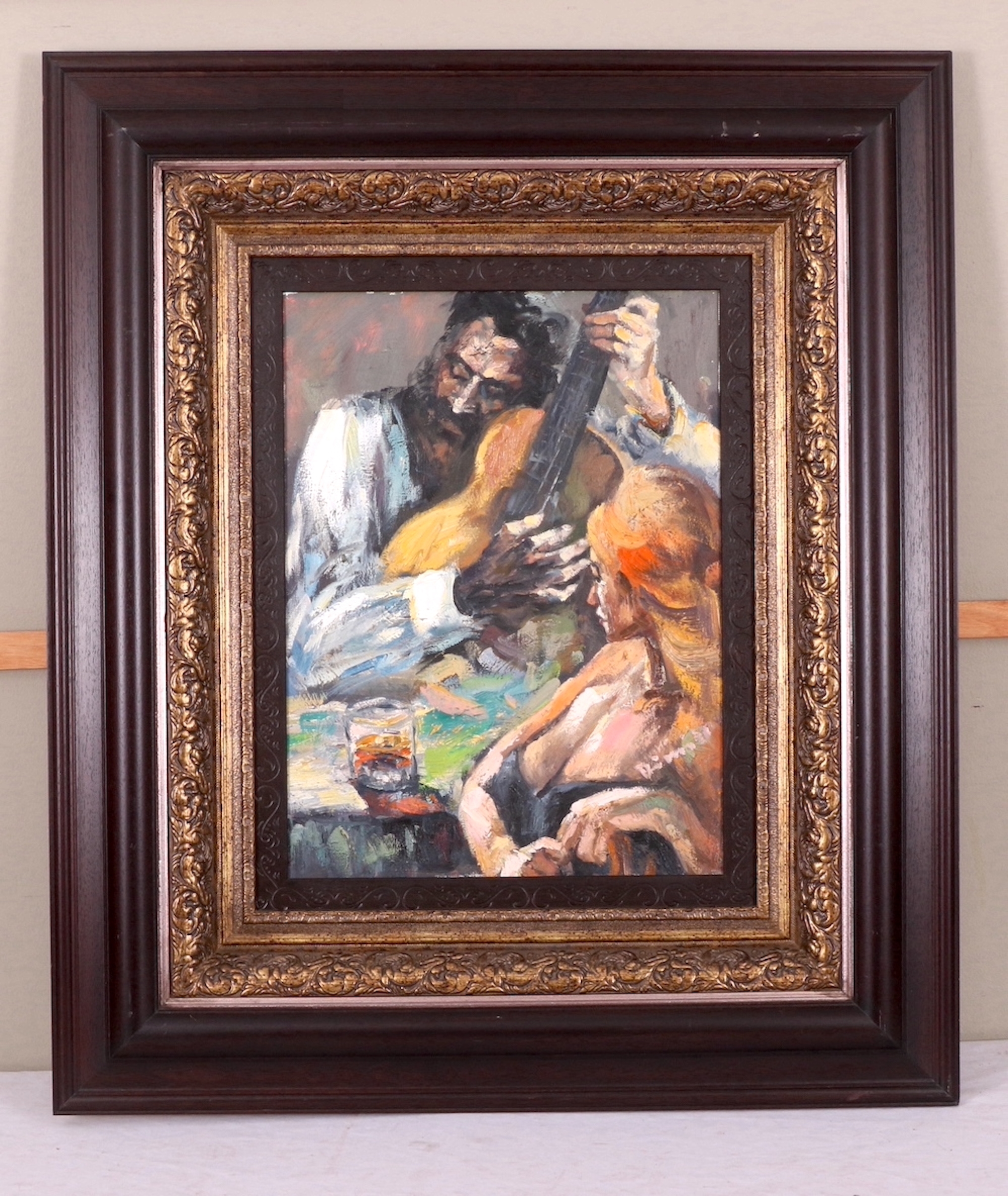 Artwork by Branko Dimitrov, MELODY OF LOVE, Made of oil on canvas