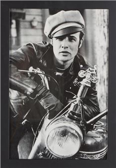 A Classic Portrait Print of Marlon Brando - Marlon Brando