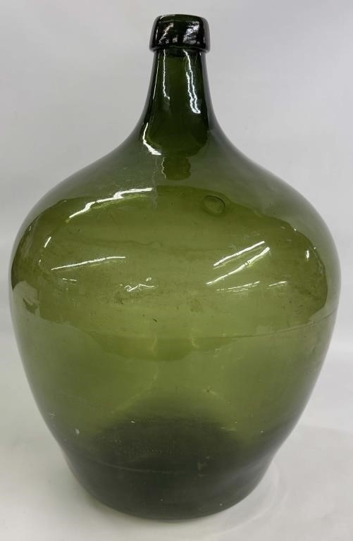 Large | LARGE DEMI JOHN BOTTLE 18 TALL | MutualArt