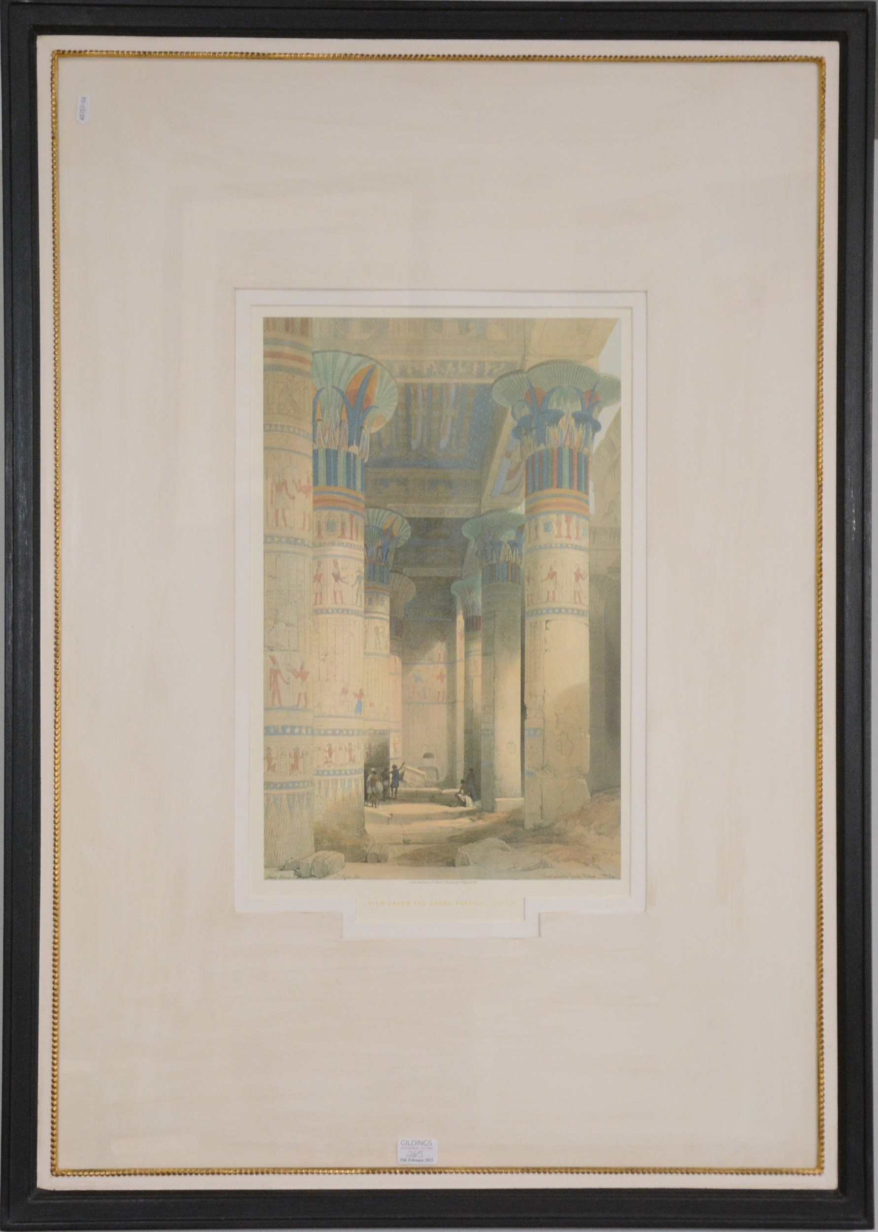 David Roberts | View under the Grand Portico | MutualArt