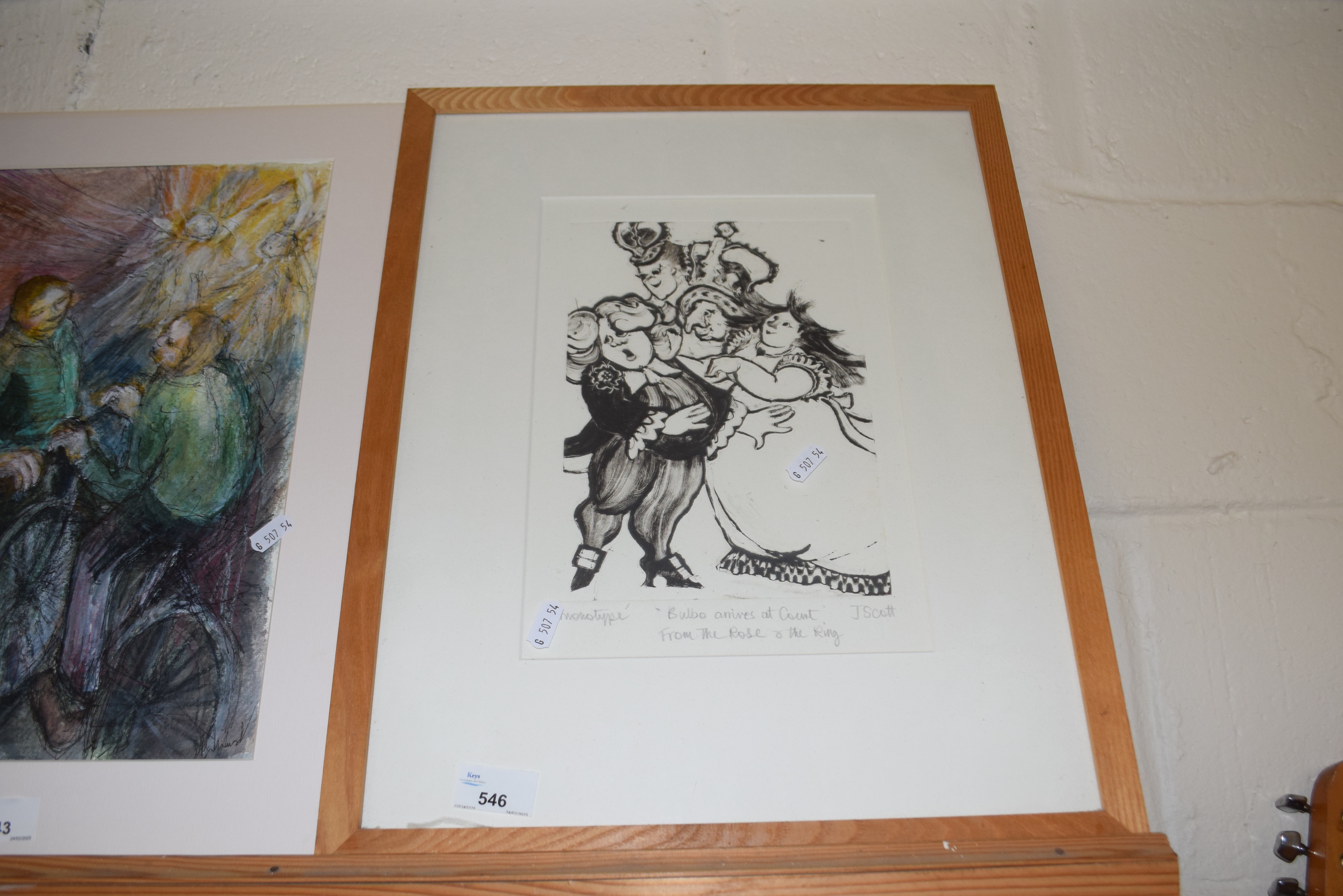 J. Scott | Print signed J Scott | MutualArt