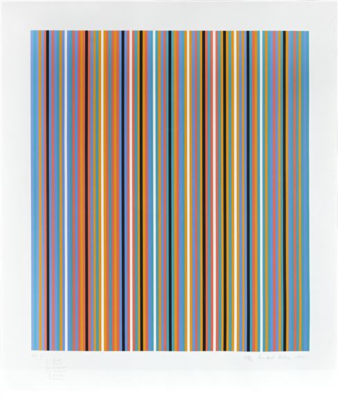 Bridget Riley | 1931) (1995) | MutualArt