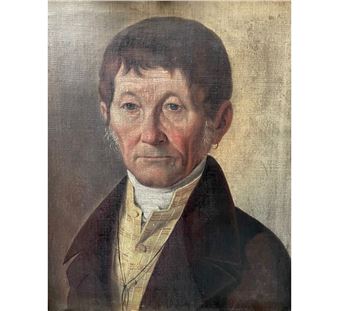 PORTRÉT ŠLECHTICE - Bohemian School, 19th Century